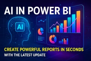 AI in Power Bi : Create Next-Level Reports in Seconds(New Update)