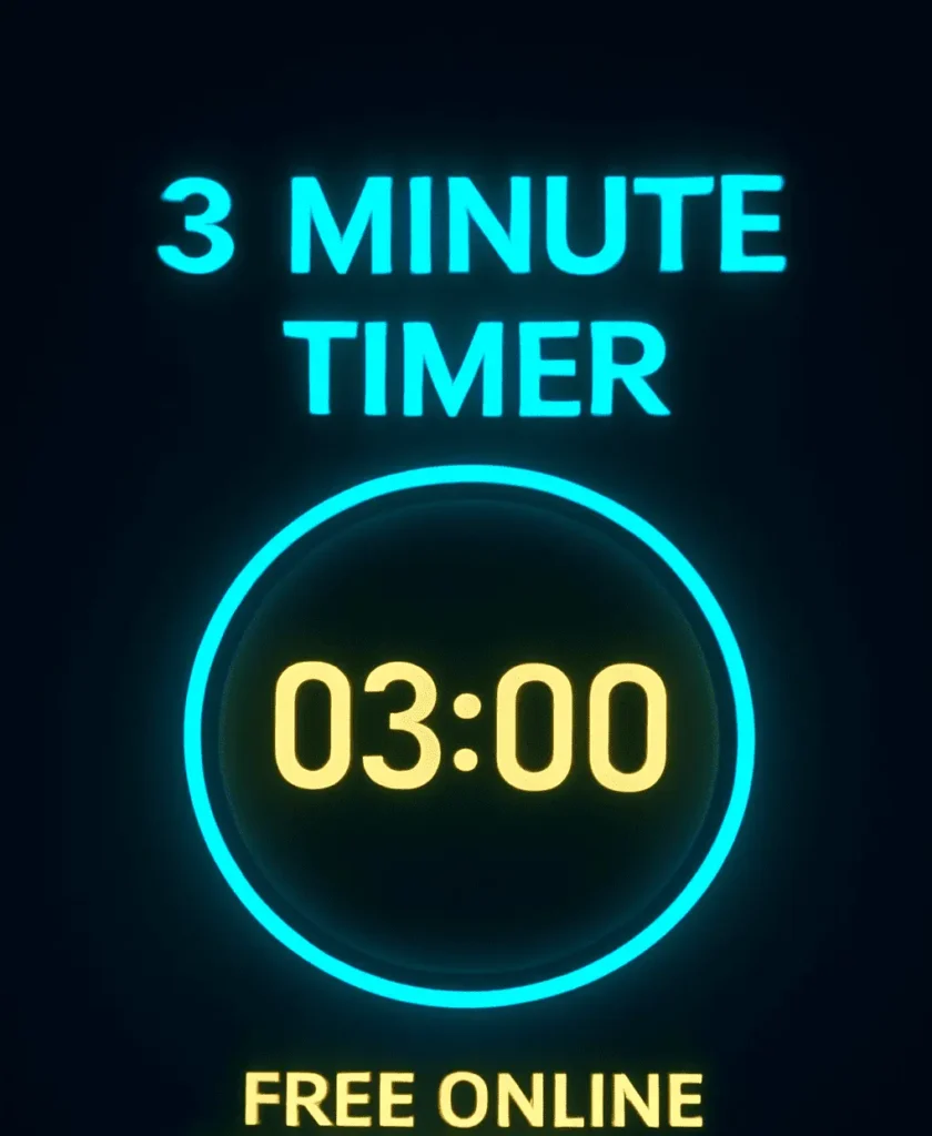 3 Minute Timer
