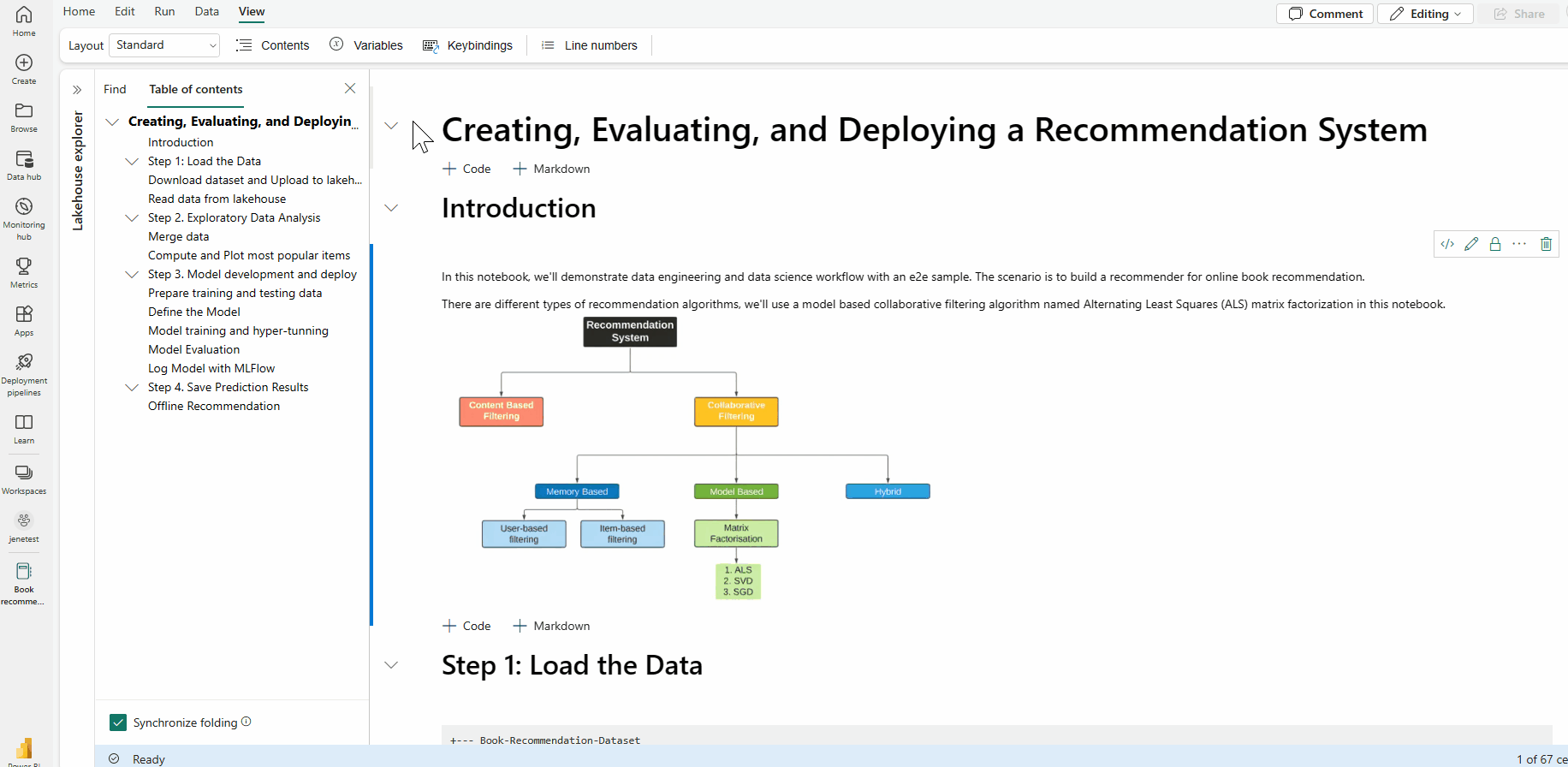 Markdown folding demo
