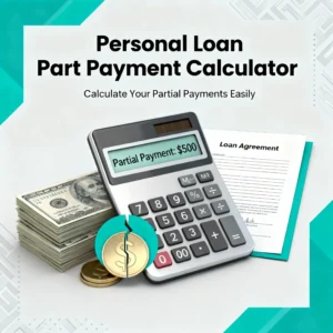 Personal Loan Part Payment Calculator – EMI, Prepayment Charges
