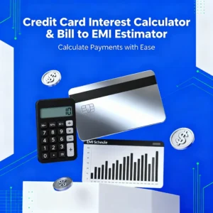 Credit Card Interest Calculator – Bill & Convert To EMI Estimator