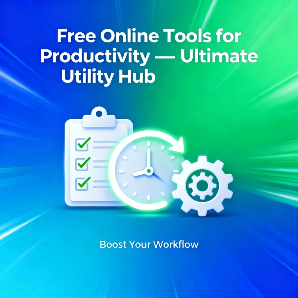Free Online Tools for Productivity