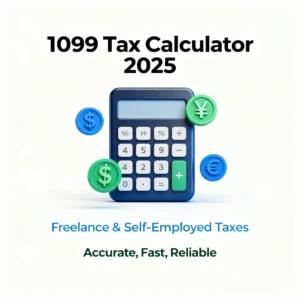 1099 Tax Calculator 2025 – Freelancer Income & Tax Estimator