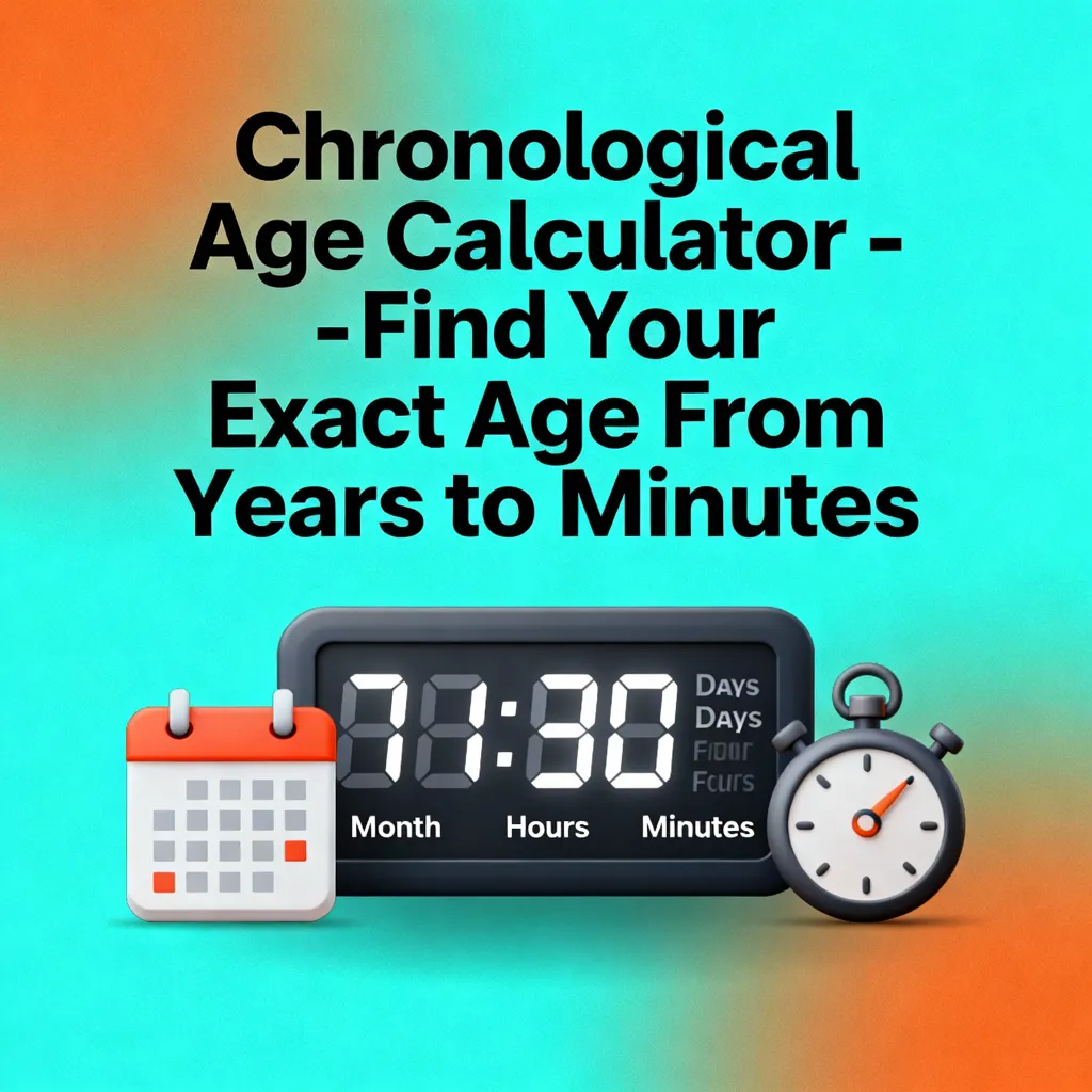 Chronological Age Calculator