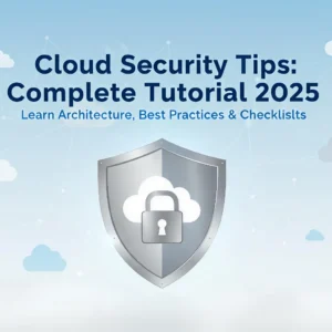 Cloud Security Tips – Complete Tutorial Architecture Best Practices