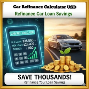 Car Refinance Calculator USD – Refinance Car Loan Savings