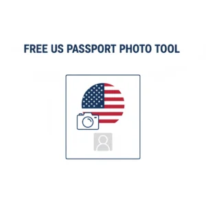 Free US Passport Photo Tool (2×2) – Crop & Print 4×6 Sheet