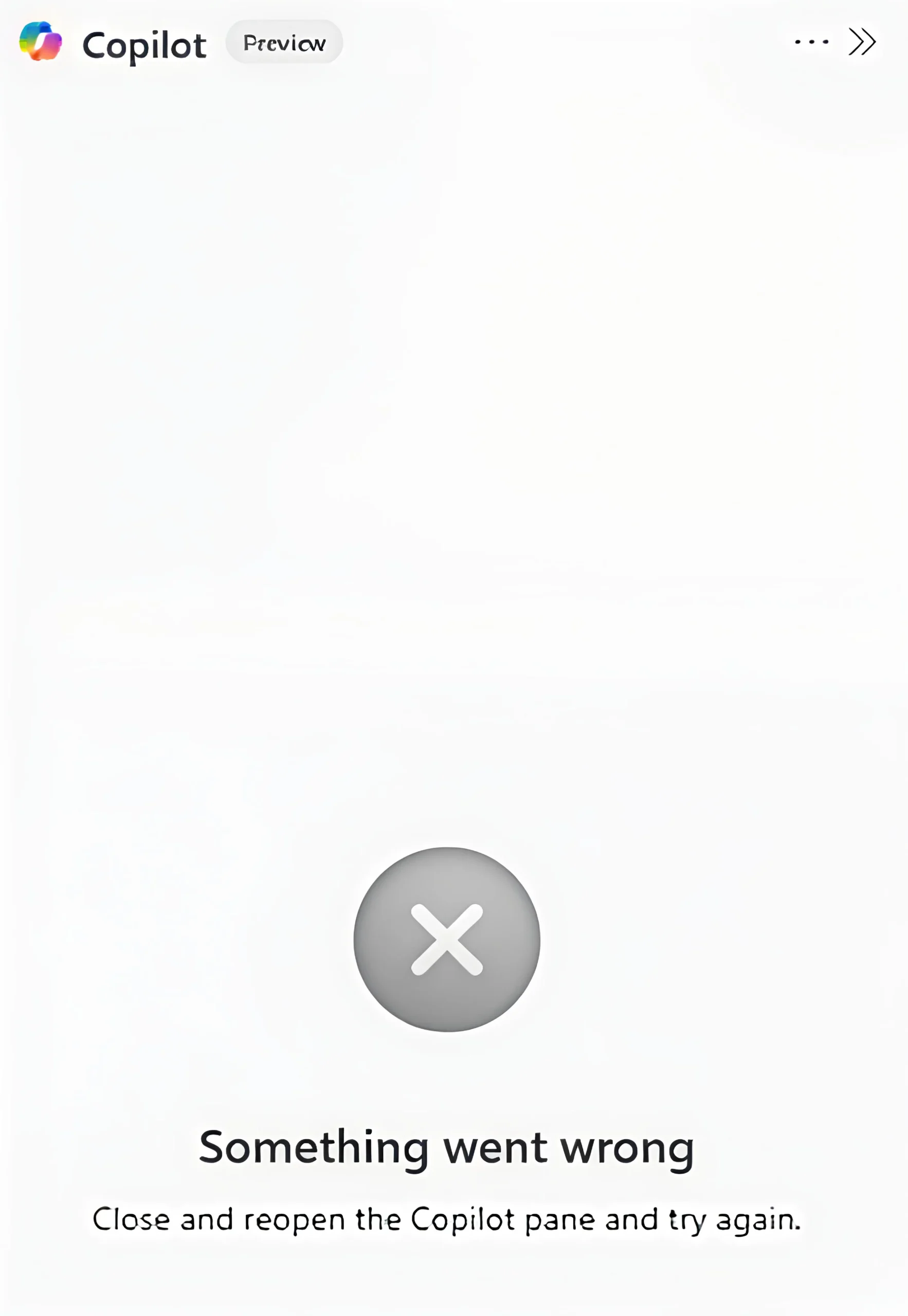 Power BI Copilot something went wrong error with capacity and tenant settings highlighted