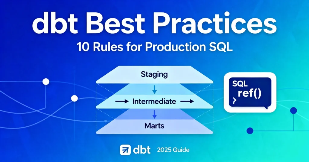 dbt Best Practices
