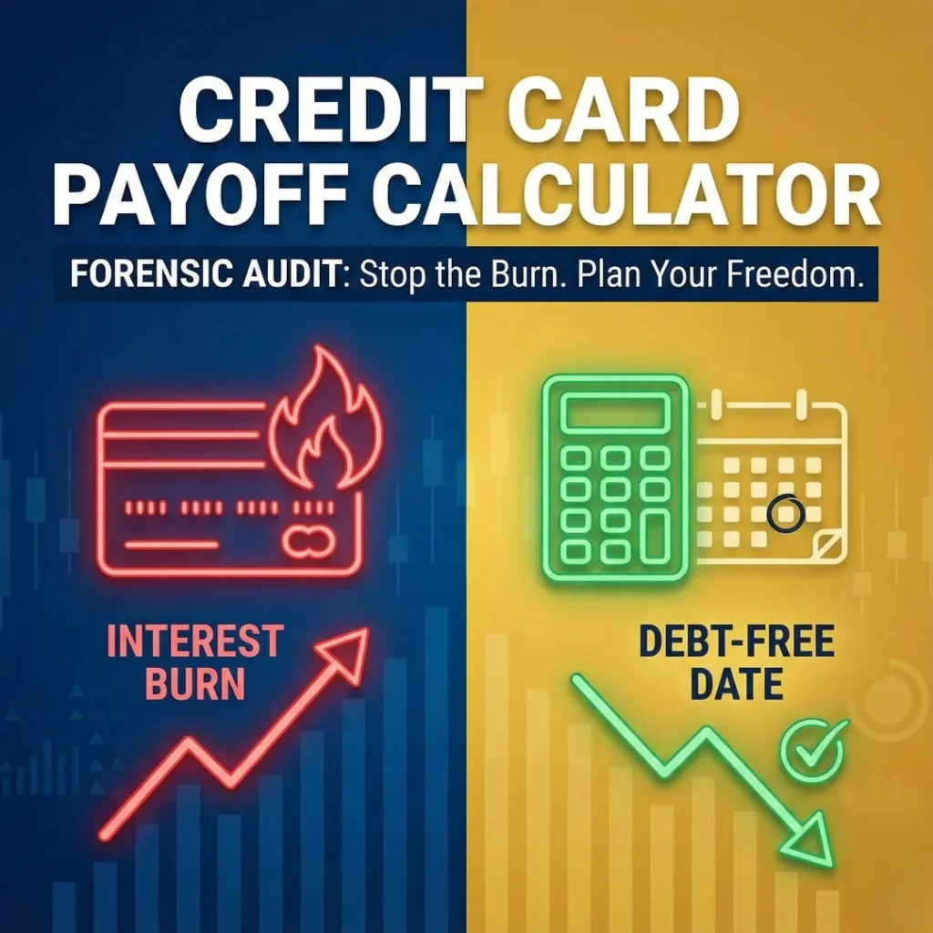 Credit Card Payoff Calculator with Amortization Schedule