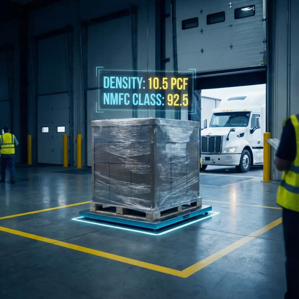 freight class calculator density