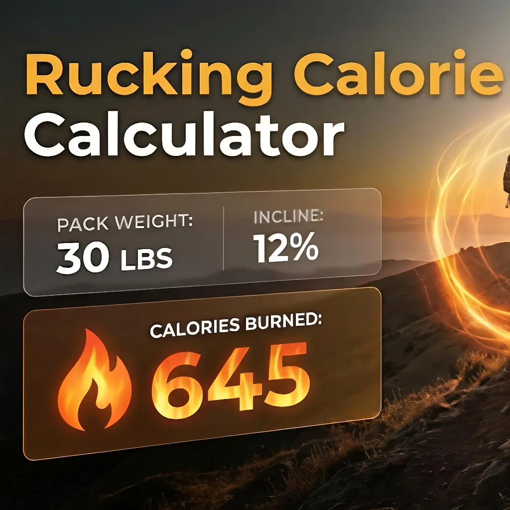Rucking Calorie Calculator