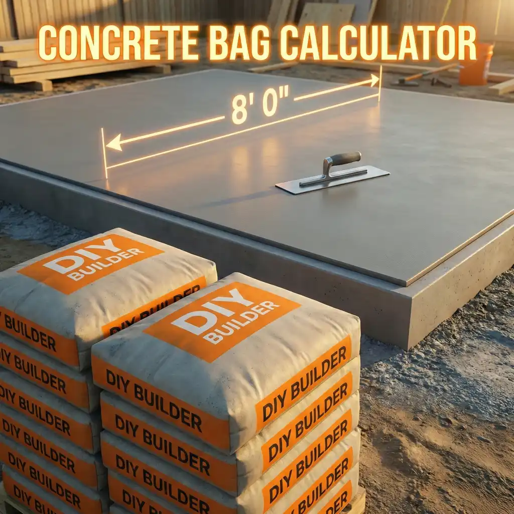 Concrete Bag Calculator – How Many Bags Do I Need?