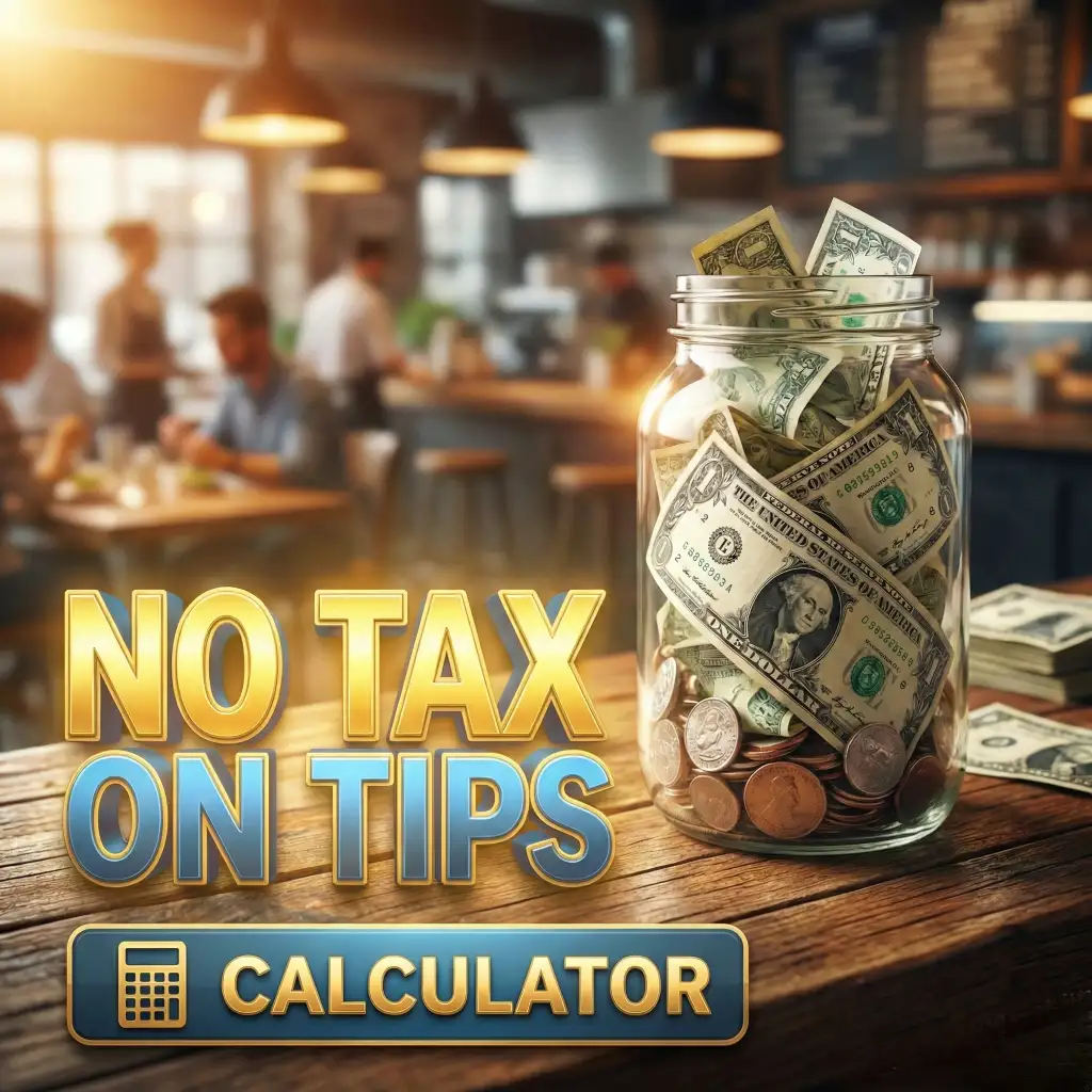 No Tax on Tips Calculator 2026
