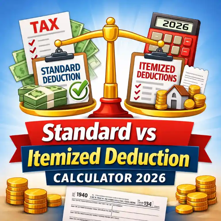 Standard vs Itemized Deduction Calculator 2026