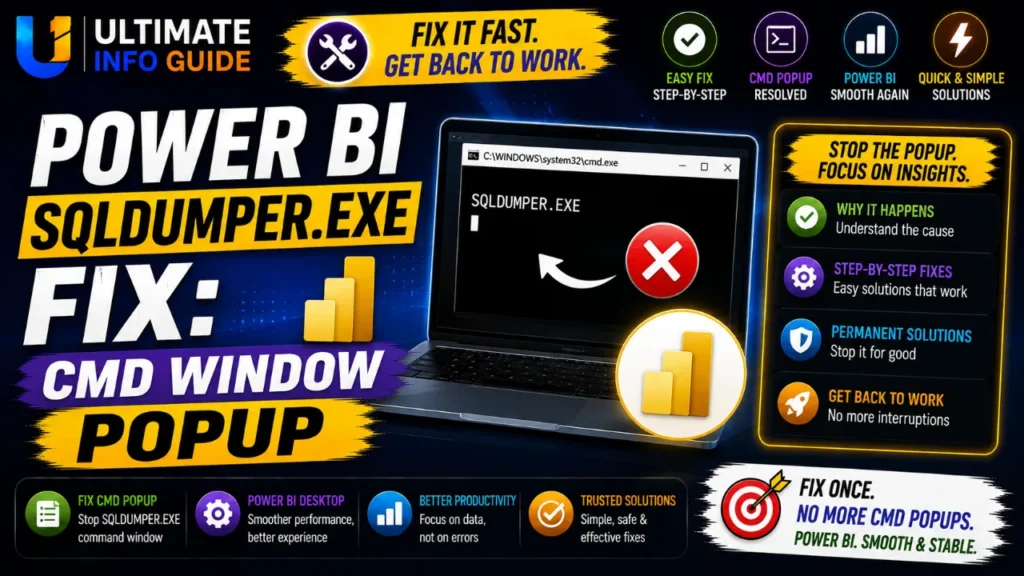 Power BI SQLDUMPER.EXE Fix