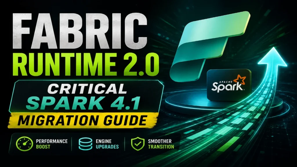 Fabric Runtime 2.0: Critical Spark 4.1 Migration Guide