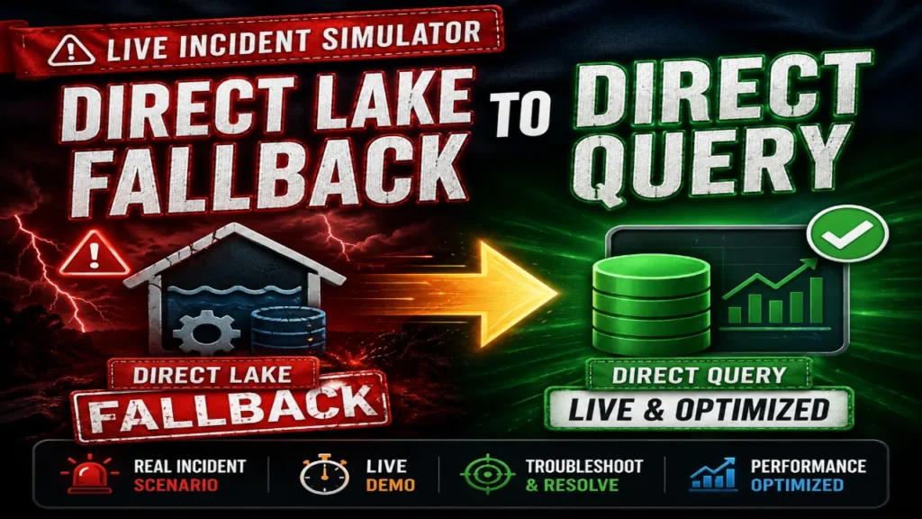Direct Lake Fallback to Direct Query: Live Incident Simulator