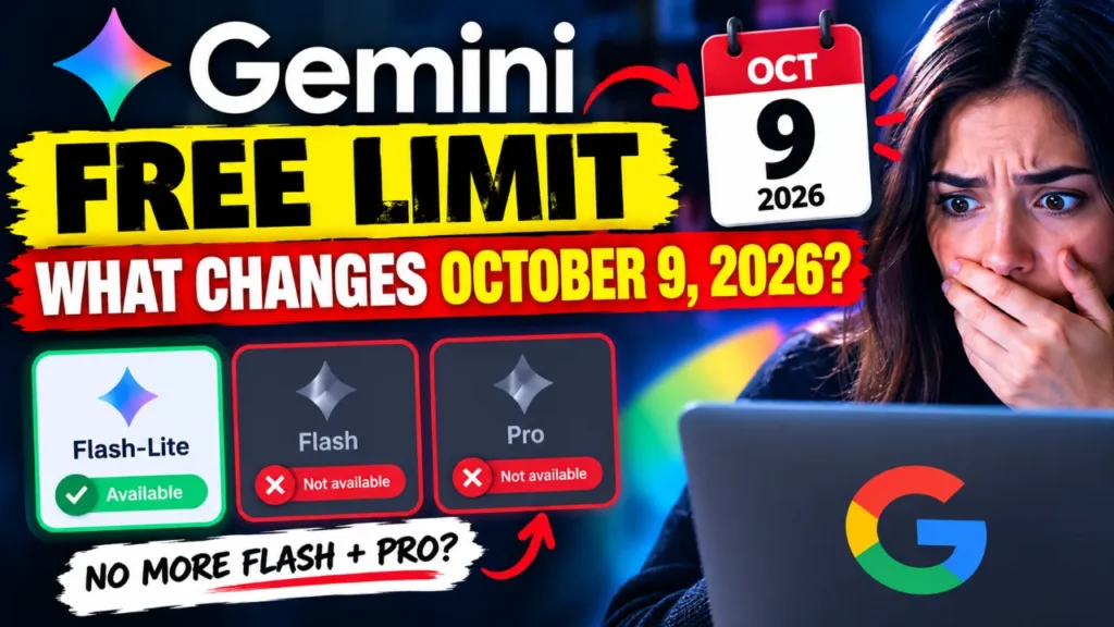 Gemini Free Limit